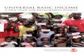 UNIVERSAL BASIC INCOME - Osuuskunta Sange · Basic income as such is not a new idea, but it is becoming increasingly recognised as a promising alternative to the highly bureaucratic