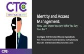 Identity and Access Management - CourtStack · September 12, 2019 Identity and Access Management 14 Recommendation: Digital Identities (for certain services) should be proofed and/or