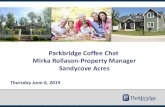 Parkbridge Coffee Chat Mirka Rollason-Property Manager … Chat - June 6,2019.pdf · 2019. 6. 10. · a corporate boardroom or a residence) or when public consumption of a patron’s