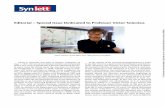 Editorial – Special Issue Dedicated to Professor Victor ...€¦ · tire from the Synlett Editorial Board but will remain a very active member of the Editorial Advisory Board and