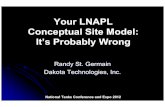 Your LNAPL Conceptual Site Model: It’s Probably Wrongneiwpcc.org/tanks2012old/presentations/monday...Your LNAPL Conceptual Site Model: It’s Probably Wrong Randy St. Germain Dakota