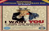 NATIONAL VIETNAM WAR VETERANS DAY 29 MARCH …Jan 07, 2020  · NATIONAL VIETNAM WAR VETERANS DAY 29 MARCH CQJOIN THE NATION THANK A VIETNAM VETERAN! U.S. Armed Forces personnel with