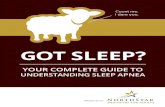 GOT SLEEP? - Northstar Dentistry for Adults€¦ · Of those 12 million, 80% suffer from cases of moderate to severe Sleep Apnea (learn about the levels of severity starting on page