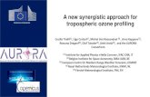 A new synergistic approach for tropospheric ozone profiling · Overview of the AURORA project Project Title: AURORA (Advanced Ultraviolet Radiation and Ozone Retrieval for Applications)