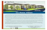43 Mill Street LeRoy, NY 14482 La Rosa Villas...La Rosa Villas is an affordable housing community for individuals 55 years old and above located in the village of LeRoy, New York.