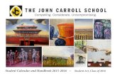 Student Calendar and Handbook 2015-2016 Calendar... · Student Calendar and Handbook 2015-2016 ~ Student Art, Class of 2016