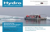 Uncovering the - Hydro International · 2019. 5. 17. · P. 30 HSB Front cover The front cover shows a surveying crew launched from the NOAA Ship Fairweather, fulﬁ lling a piece