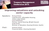 Improving valuations and unlocking sector capacitys3-eu-west-1.amazonaws.com/doc.housing.org.uk/Presentations/Tre… · Improving valuations and unlocking sector capacity Speakers:
