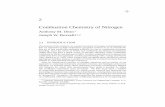 2 Combustion Chemistry of Nitrogen · Combustion Chemistry of Nitrogen Anthony M. Dean1 Joseph W. Bozzelli1,2 2.1 INTRODUCTION The purpose of this chapter is to examine reactions