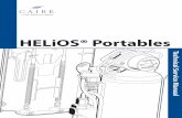 HELiOS® Portables - Cryois · sure buildup. Do not store liquid oxygen equipment in a car trunk, closet, or other confined area. Do not place bags, blan-kets, draperies, or other
