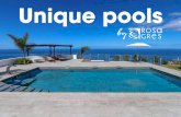 Unique pools - trgres.cz · pools. L’inspiration pour créer votre piscine Bienvenue dans l’univers Unique Pools ! Cette nouvelle édition va vous faire découvrir des projets
