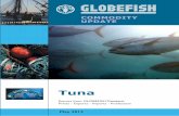 Globefish Commodity Update - May 2012 - Home | Food and ...Cumulative monthly and yearly imports, tuna canned in brine, USA, in 1 000 tonnes 46 Yearly imports, tuna pouches USA, in
