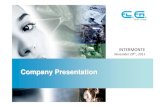 Company Presentation - El.En GroupFurther improvements in laser lipolysis and cellulite treatment systems Cutting and welding applications for 5 axes laser systems ... 100Researchers