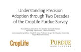Understanding Precision Adoption through Two Decades of ... · Understanding Precision Adoption through Two Decades of the CropLife Purdue Survey Bruce Erickson, Education and Distance