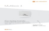 Multibox 4 - asgteknoloji.com · Multibox 4 K-RTL Multibox 4 K-RTL is used for the individual room temperature control and maximum limitation of the return temperature with, for instance,