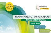 InnovationCity- Management · 2019. 6. 28. · INNOVATION CITY MANAGEMENT GMBH 62 MITGLIEDER 26 MITGLIEDER 21 ⋅Accenture ⋅agiplan ⋅A.T. Kearney ... ⋅Vaillant ⋅Vivawest ⋅Vonovia