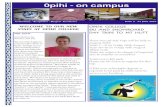 WELCOME TO OUR NEW OPIHI COLLEGE STAFF AT OPIHI …€¦ · 40 Hour Famine Experience by Eddy Zhang Duan. Opihi College students had a great opportunity to think, imagine, and support