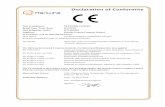 Declaration of Conformity…. - BNTbnt.ro/data/produse/files/SCD-6023R_certificat-de... · 2016. 11. 14. · EN 55022:2010 Limits and methods of measurement of radio disturbance characteristics