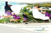 Weddings at Plantation Island Resort, Fiji...Wedding Cake Plantation Island Resort can cater to all flavour requirements. If you have a particular style or decoration in mind please