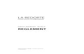 reglement ecrit REGLEMENT - La redorte · Département de l’Aude - LA REDORTE Projet de REGLEMENT 2PLU – Édition du jeudi 26 septembre 2013– p. REGLEMENT Dispositions Communes