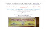 German Language Coaching Programfiles.gtu.ac.in/ColCorner/31072015_04.pdf · Sardar Vallabhbhai Patel Education Society Managed Faculty of Engineering Technology & Research (FETR)