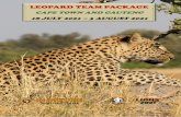 LEOPARD TEAM PACKAGE - Lions 2021 · Johannesburg is the provincial capital of Gauteng, th e wealthiest province in South Africa, having the largest economy of any metropolitan region