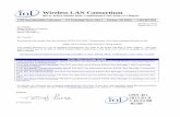Wireless LAN Consortium - UNH InterOperability Laboratory · 2014. 4. 16. · Wireless LAN Consortium 802.11 WPA2 Station MAC Conformance Test Suite v2.3 Report UNH InterOperability