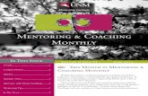 Mentoring & Coaching Monthlymentor.unm.edu/content/newsletters/2015-06.pdf · June 23-24, 2015 Warsaw, Poland Dr. Otto Laske, Wojciech Eichelberger The 5th Annual Mentoring and Coaching