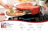 2016 PRESS KIT - The Companion Group...Get the benefits of cooking with high heat without the weight or maintenance of cast ... line of artisan quality pizza stones, pizza ovens, tools
