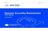 Kosovo Security Barometer Programme Kosovo Security Barometer · 2015. 12. 14. · Kosovo Security Barometer Fifth Edition December, 2015 RepoRt 09/2015 BY KCSS POLIC Y PAPER 06/2015