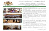 Inside Story Inauguration of Pangrizampa Bazam (Kuensel)QUARTERLY NEWS LETTER Volume 5; Issue II January-March 2016 Inside Story Inauguration of Pangrizampa Bazam ... It took 20 artisans