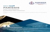 SINCE 1948 PARISSIS STEEL ENGINEERING& CONTRACTING …parissis.com/brochure.pdfSTEEL ENGINEERING & CONTRACTING COMPANY A Leading Steel Construction Company Based In Lebanon, Working