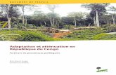 Adaptation et atténuation en République du Congoet des projets d’adaptation au changement climatique et de réduction des émissions de carbone dans les forêts, avec des impacts