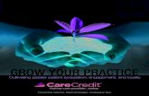 GROW YOUR PRACTICE · With the CareCredit healthcare credit card, you can help more patients accept your hearing health recommendations. But that s just the beginning. You receive