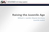 William L. Lassiter, Deputy Secretary Juvenile Justice · contempt by a juvenile, but excludes motor vehicle offenses Also excludes juveniles who: 1. are 18 and older; 2. have been