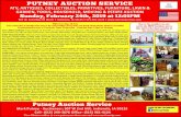 Food ATV, ANTIQUES, COLLECTIBLES, PRIMITIVES, FURNITURE ...€¦ · Will run 2 rings all day! It is a short list of outside items due to the cold weather many items not listed check