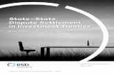 The State-State Dispute Settlement Clause in Investment Treaties · 2020. 9. 17. · IISD.org 1 IISD Best Practices Series State–State Dispute Settlement in Investment Treaties