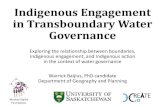 Indigenous Engagement in Transboundary Water Governance...Map: 2014 Swan River IWMP. ion Knowledge and Power 2017-11-15 PFSRB 2017 - Indigenous Engagement in Water Governance 22 ...