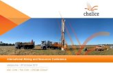 International Mining and Resources Conference€¦ · International Mining and Resources Conference ASX : CHN | TSX: CXN | OTCQB: CGMLF Melbourne –29 October 2019 . 2 This presentation