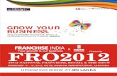 GROW YOUR BUSINESS. - Franchise India FRANCHISE, RETAIL BUSINESS OPPORTUNITY GROW YOUR BUSINESS. DECEMBER