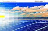 Yokogawa Renewable Solutions SOLAR PV · YOKOGAWA SOLAR PV SOLUTIONS 5 Yokogawa Renewable Solutions SOLAR PV To ensure the stable supply of power to the grid even when there is a