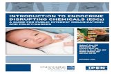 INTRODUCTION TO ENDOCRINE DISRUPTING .../media/endosociety/files/...INTRODUCTION TO ENDOCRINE DISRUPTING CHEMICALS (EDCs) A GUIDE FOR PUBLIC INTEREST ORGANIZATIONS AND POLICY-MAKERS