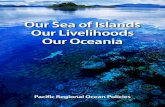 Our Sea of Islands Our Livelihoods Our Oceania · 9/11/2016  · that Oceania is the hole in the doughnut.” Epeli Hau’ofa The heart of sustainable management, use and conservation