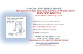 NATIONAL GRID ENERGY SERVICE Hot Water Heater Sales and ... · national grid energy service hot water heater sales and rentals in rhode island low water heater prices/rental rates