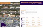 SG Christiansburg Marketplace Brochure new€¦ · > New signalized acces to align with New River Valley Mall main entrance. > New building facades, pylon signage and landscaping.