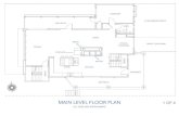 MAIN LEVEL FLOOR PLAN...MAIN LEVEL FLOOR PLAN ALL SIZES ARE APPROXIMATE STAIRS STAIRS KITCHEN 1 OF 4 MASTER SUITE MASTER CLOSET MASTER BATH MASTER BALCONY …