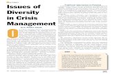 Issues of - KidSafety of Americakidsafetystore.com/articles/DRJ Article by Dr. Osilaja.pdffailure in crisis. Given our changing circumstances, diversity and sensemaking in crisis management