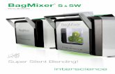 BagMixer S SW - UAB Barcelonajornades.uab.cat/workshopmrama/sites/jornades.uab.cat... · 2015. 2. 25. · Also available: packs including bags and accessories; 100 mL and 3500 mL