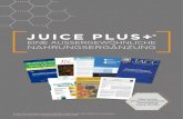 JUICE PLUS+€¦ · Juice PLUS+ eine echte Alternative zu üblichen Nahrungsergänzungsmitteln dar. DIE PHILOSOPHIE RESEARCH ARTICLE Fatty acid binding proteins 4 and 5 in overweight