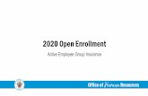 2020 Open Enrollment - Montgomery County, Maryland · Office of Human Resources, Montgomery County Government New for 2020 • HealthCare FSA limit is increasing to $2,700 • There